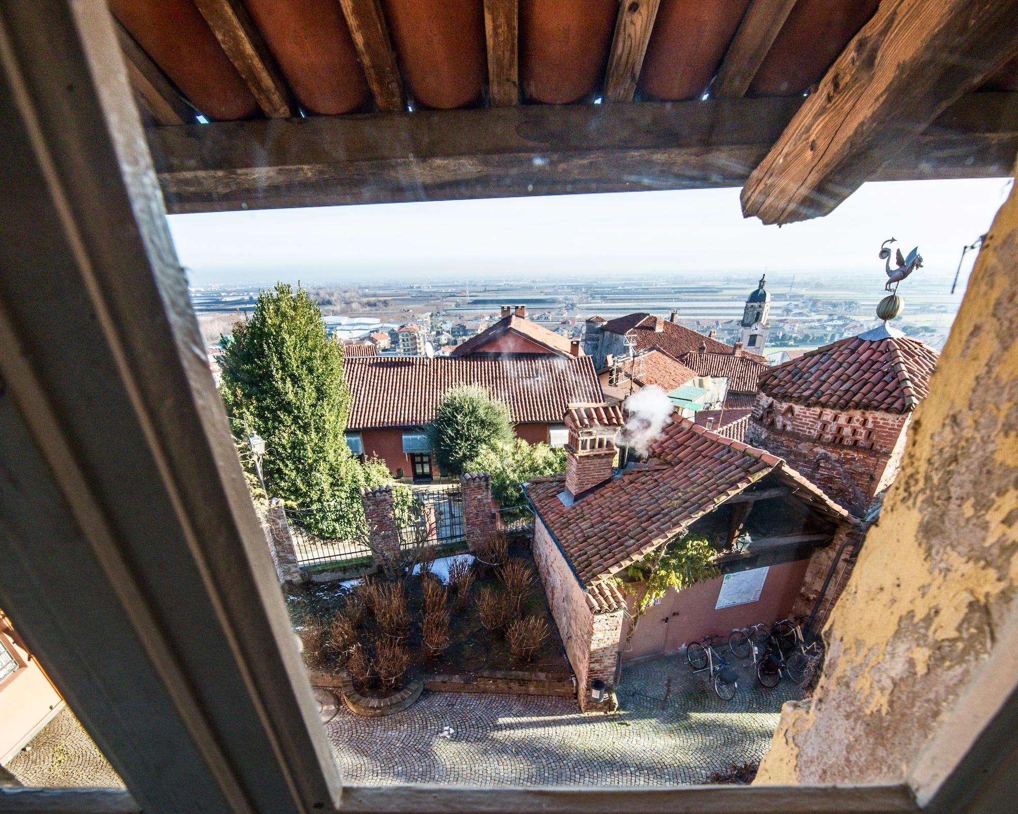 Castello Rosso Hotell Costigliole Saluzzo Exteriör bild
