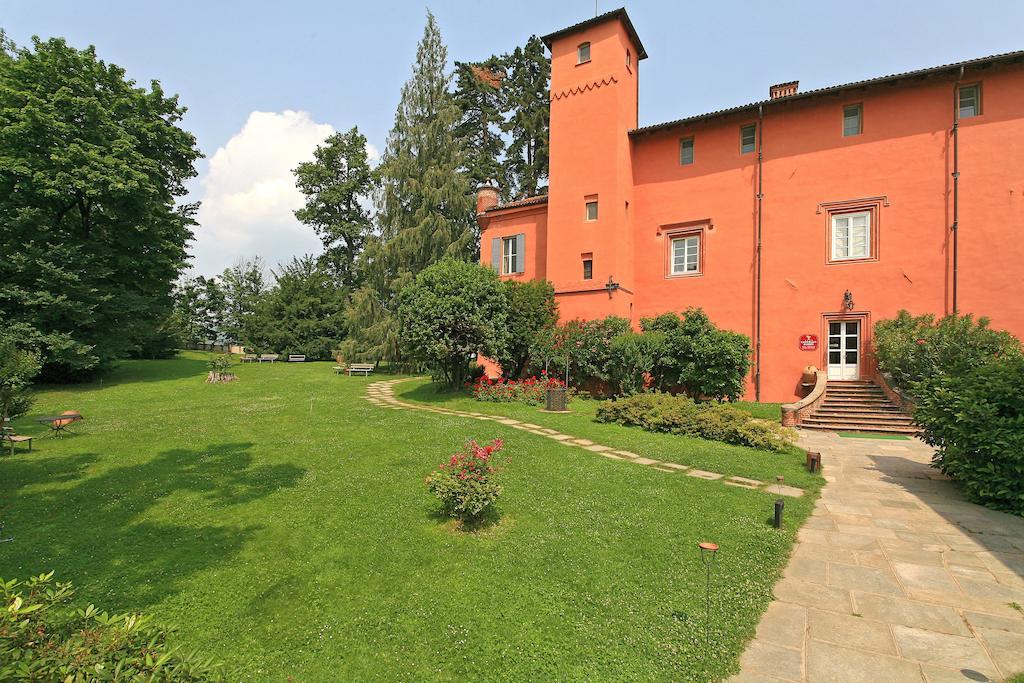 Castello Rosso Hotell Costigliole Saluzzo Exteriör bild