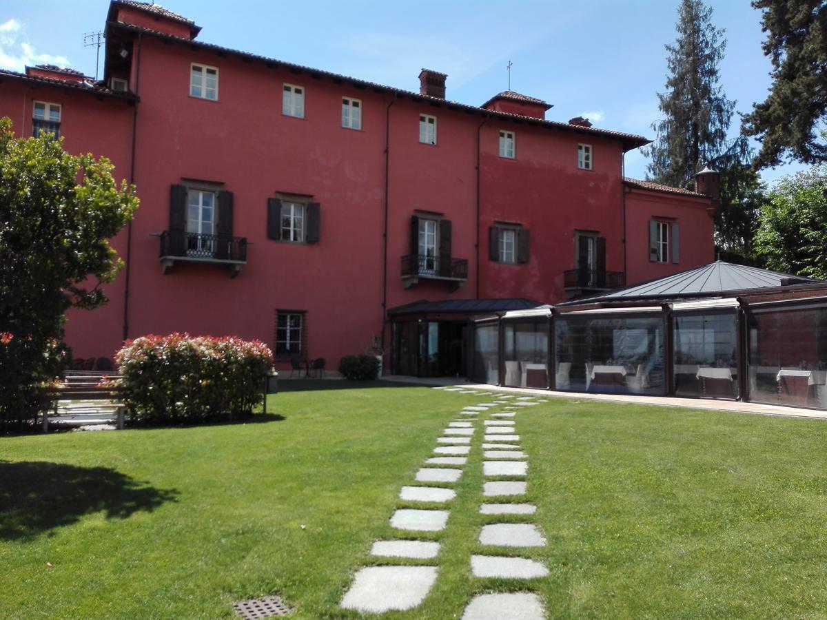Castello Rosso Hotell Costigliole Saluzzo Exteriör bild