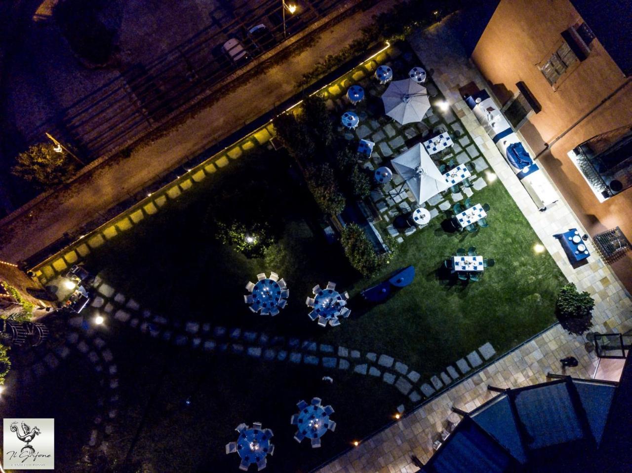Castello Rosso Hotell Costigliole Saluzzo Exteriör bild